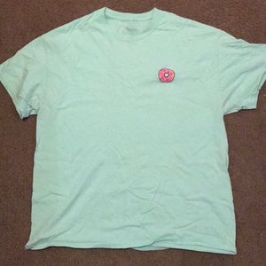 Mint colored t shirt